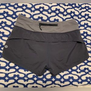 Lululemon Grey Speed Up Shorts